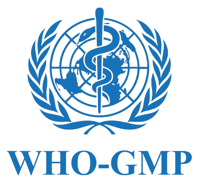WHO-GMP Certified certification badge