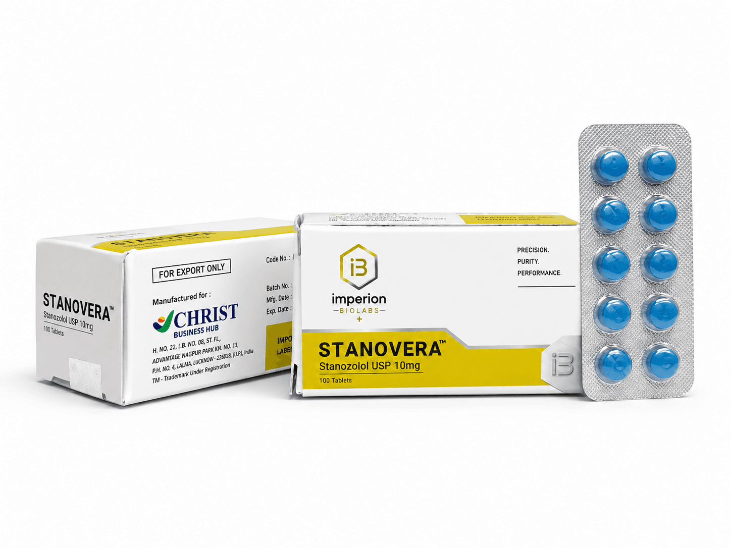 Stanovera — Stanozolol 10 mg